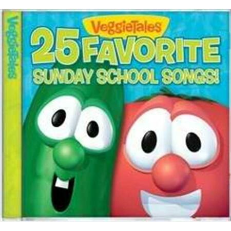 BIG IDEA PRODUCTIONS Disc Veggie Tales 25 Favorite Sunday School Songs 887527